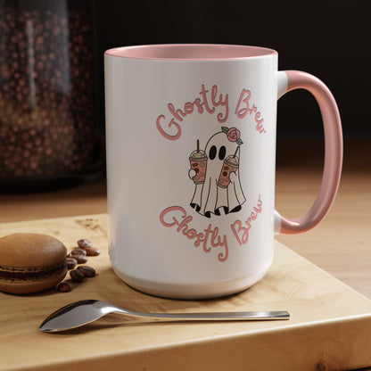 "Ghostly Brew" Mug (Pink)