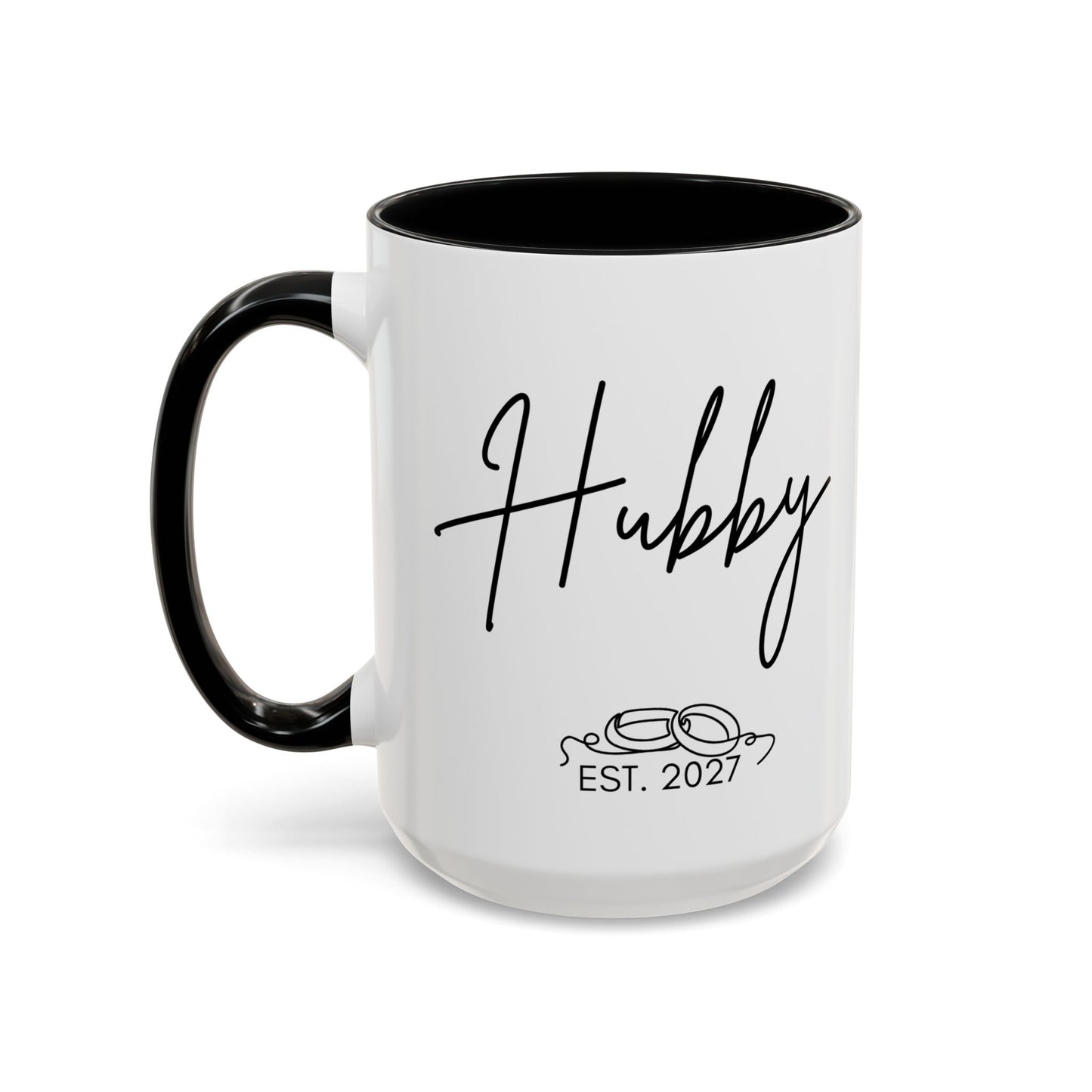 "Hubby Est. 2027" Mug (Modern)
