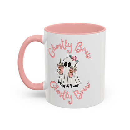 "Ghostly Brew" Mug (Pink)