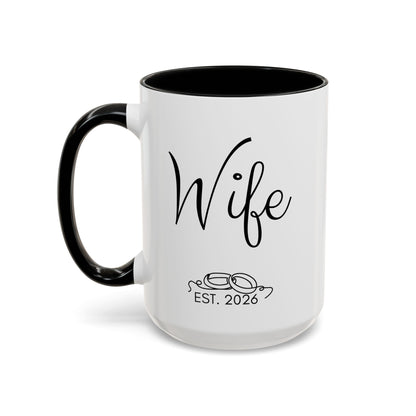 "Wife Est. 2026" Mug (Classic)