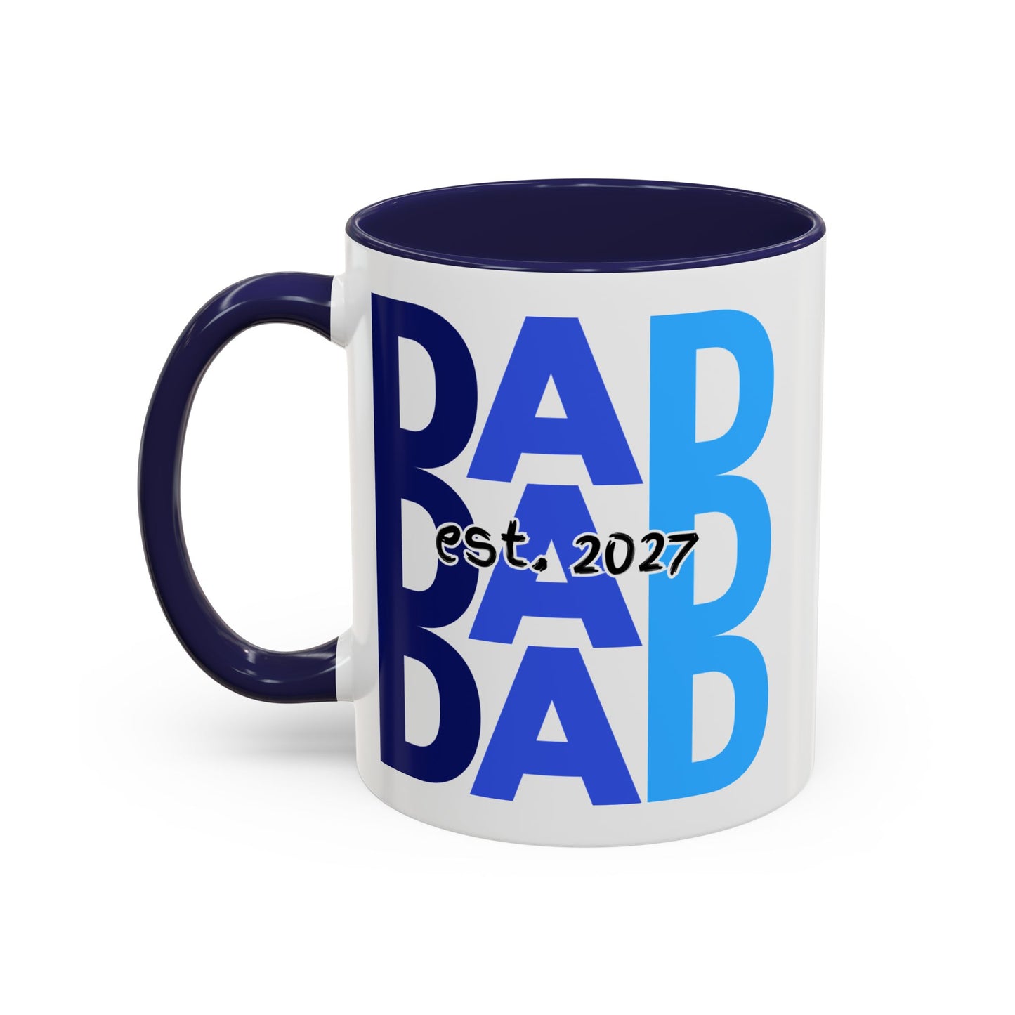 "Dad Est. 2027" Mug (Blue)