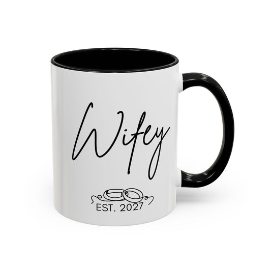 "Wifey Est. 2027" Mug (Modern)