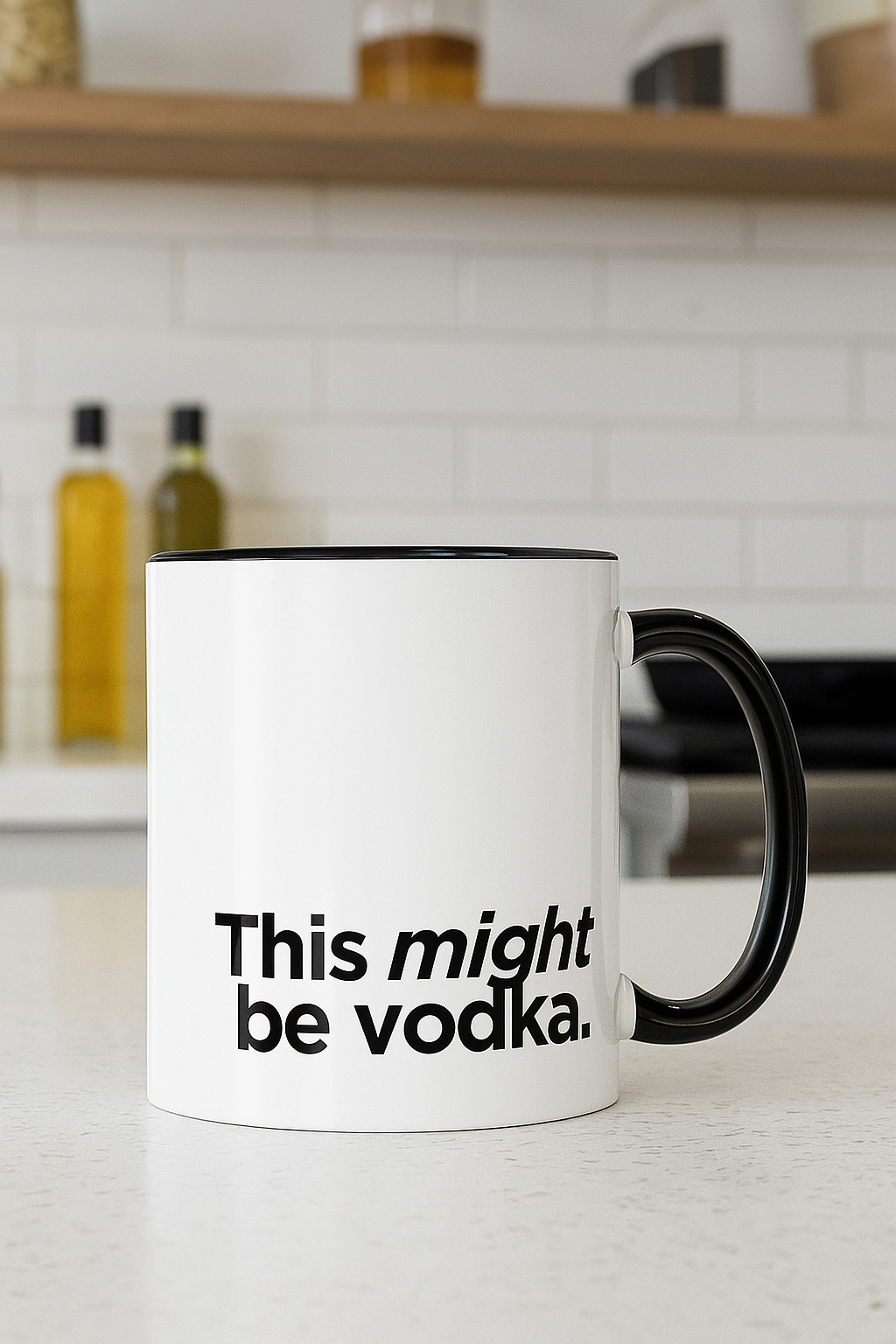 "This Might Be Vodka" Mug