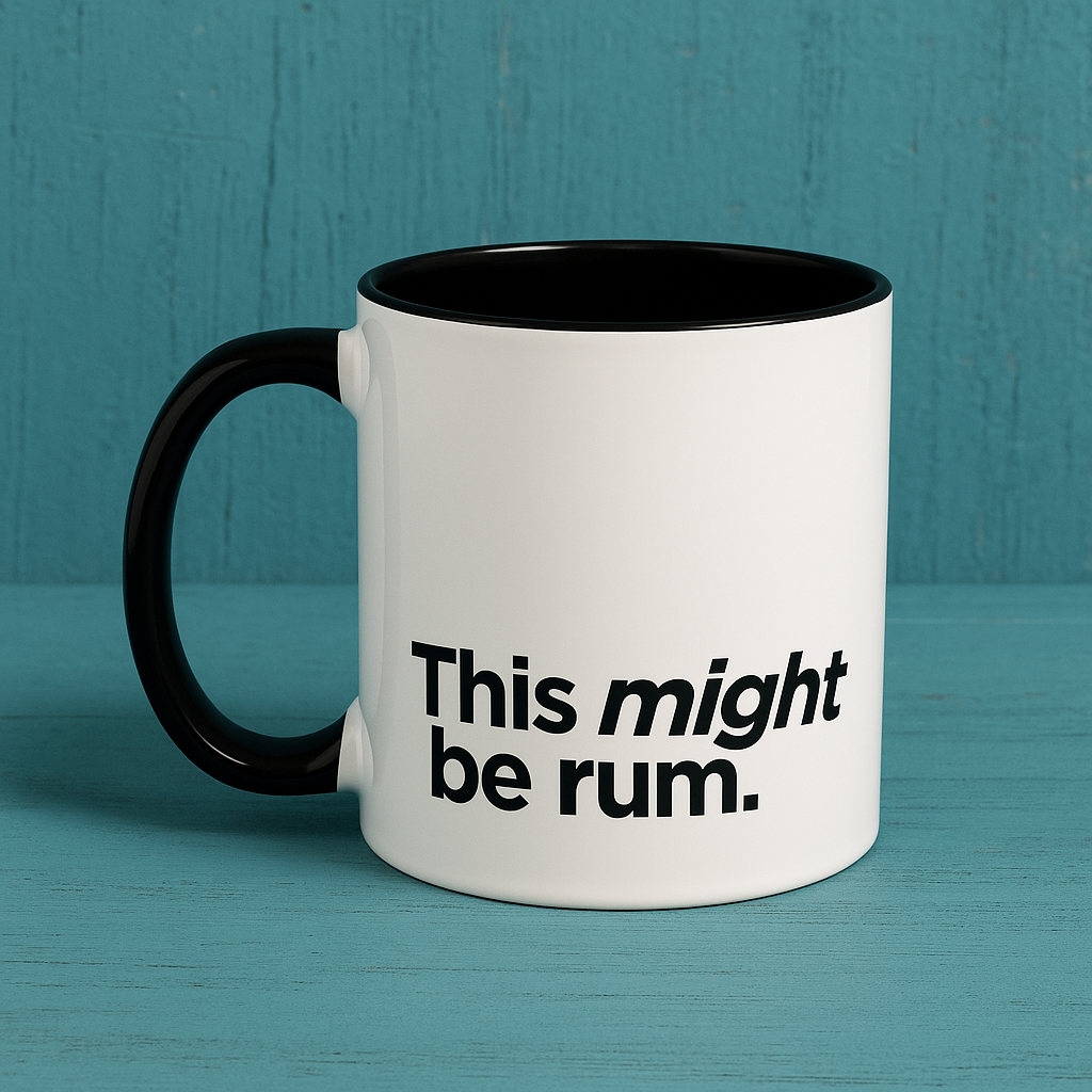 "This Might Be Rum" Mug