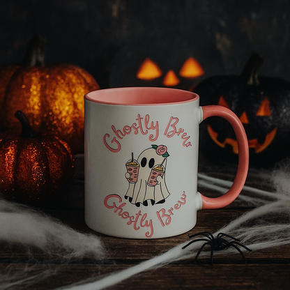"Ghostly Brew" Mug (Pink)
