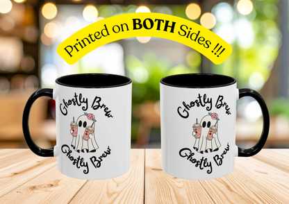 "Ghostly Brew" Mug (Black)