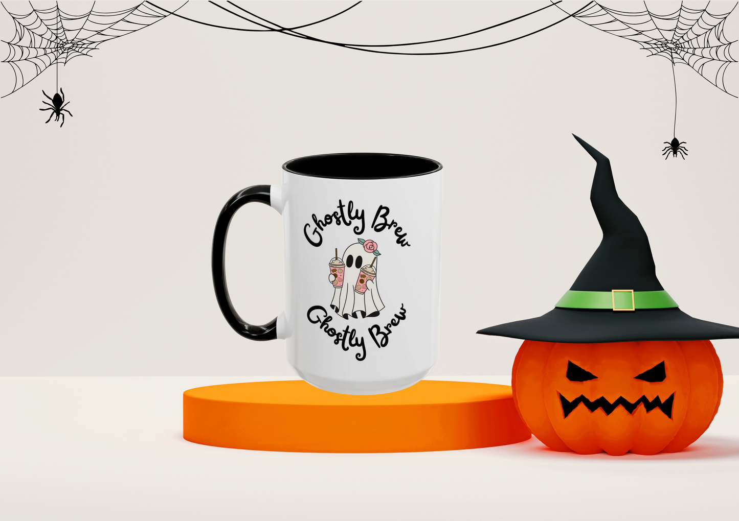 "Ghostly Brew" Mug (Black)