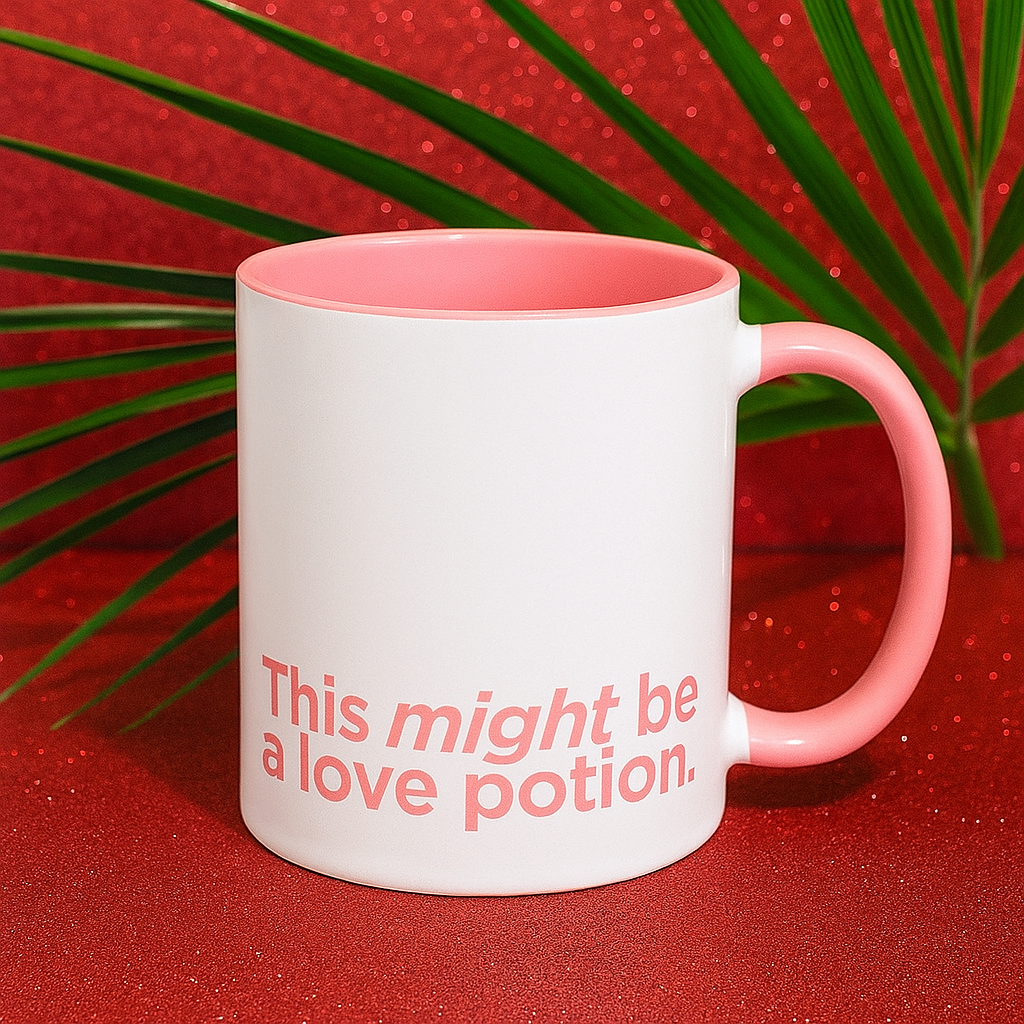 “This Might Be A Love Potion” Mug (Pink)