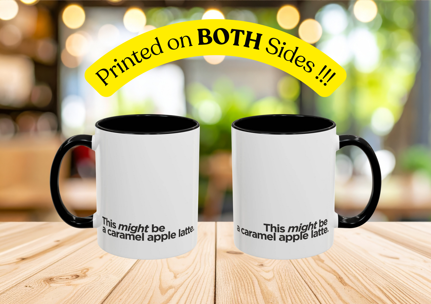 "This Might Be A Caramel Apple Latte" Mug