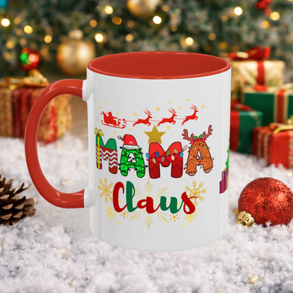 "Mama Claus" Mug (Red)