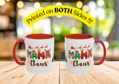 "Mama Claus" Mug (Red)