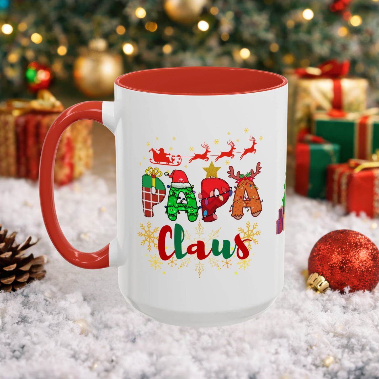 "Papa Claus" Mug (Red)