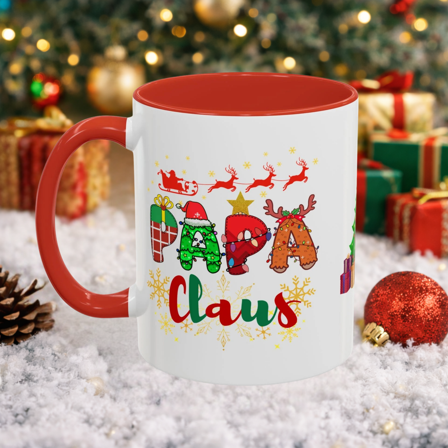 "Papa Claus" Mug (Red)