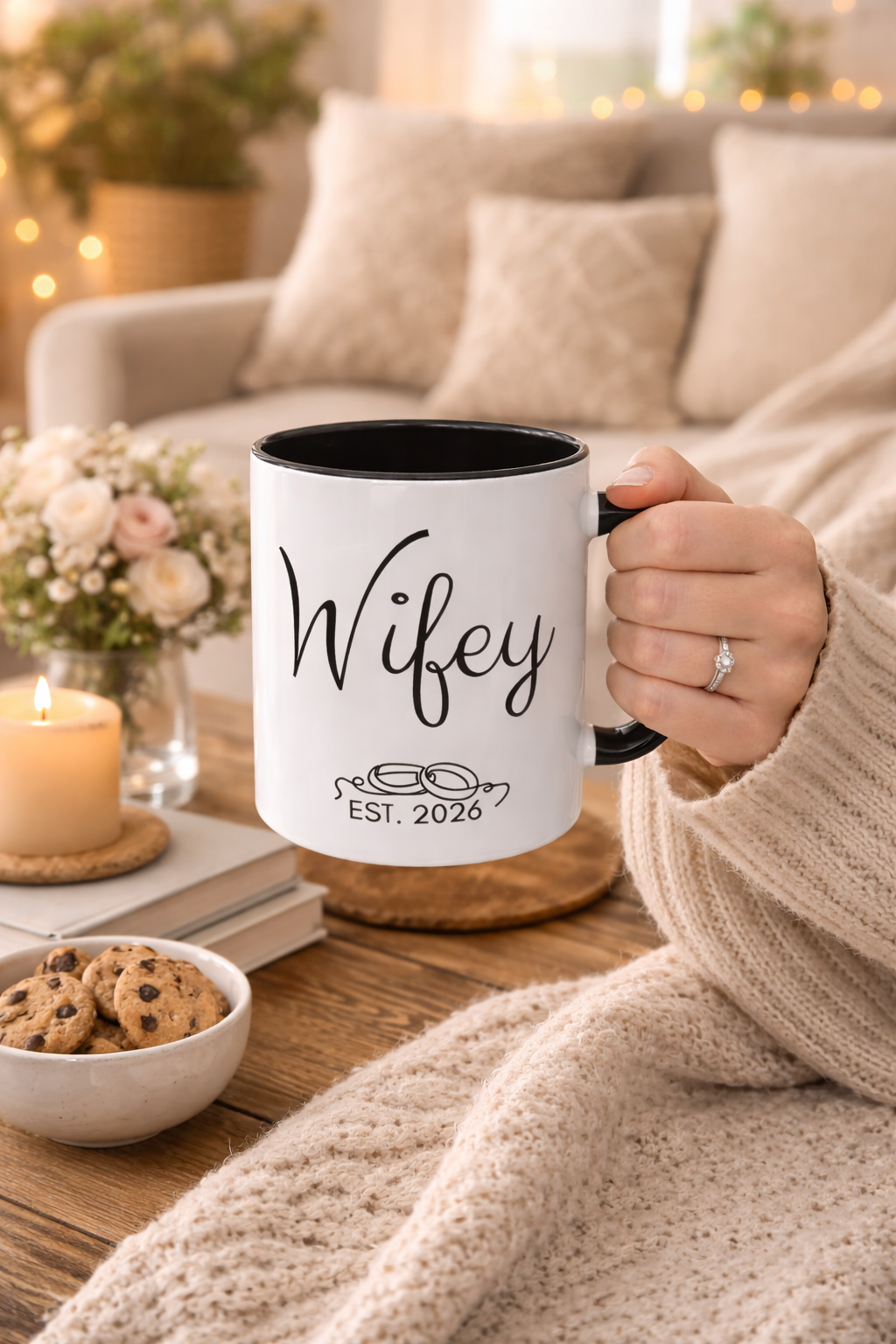 "Wifey Est. 2026" Mug (Classic)