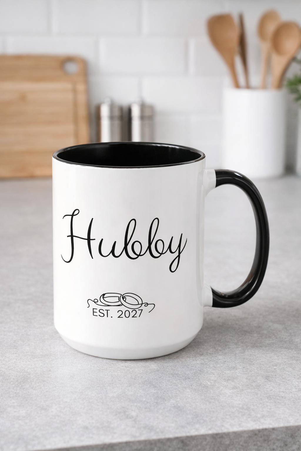 "Hubby Est. 2027" Mug (Classic)