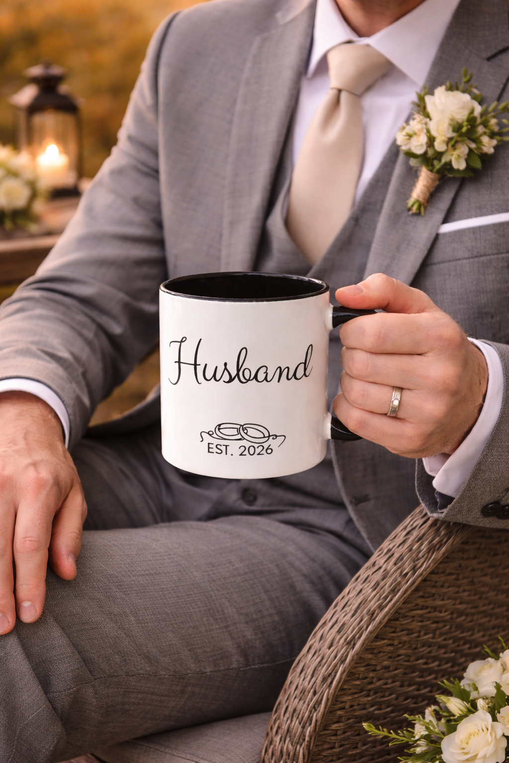 "Husband Est. 2026" Mug (Classic)