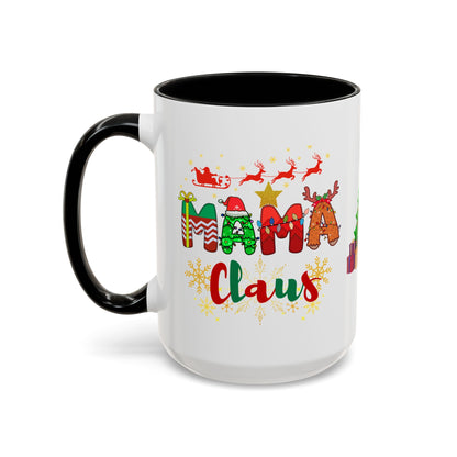 "Mama Claus" Mug (Black)