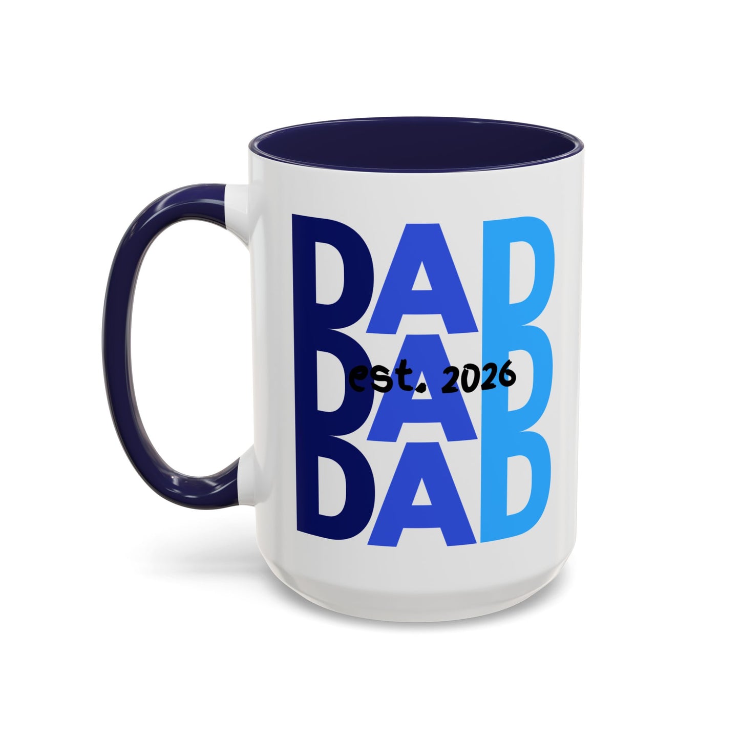 Dad Est. 2026 Mug (Blue)