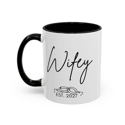 "Wifey Est. 2027" Mug (Modern)