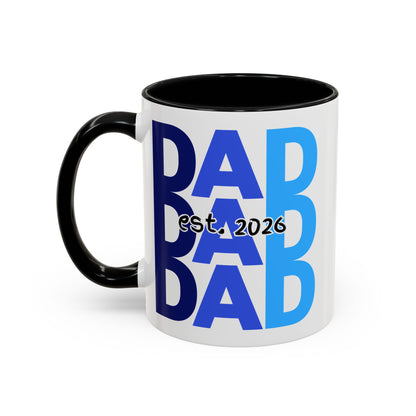 "Dad Est. 2026" Mug (Black)