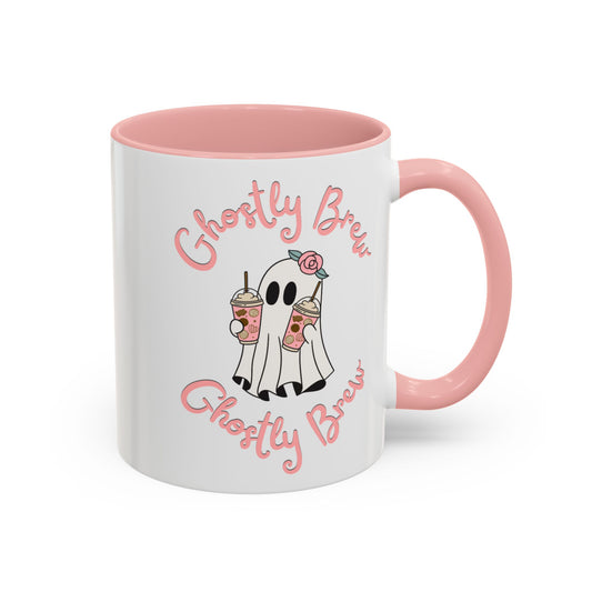 "Ghostly Brew" Mug (Pink)