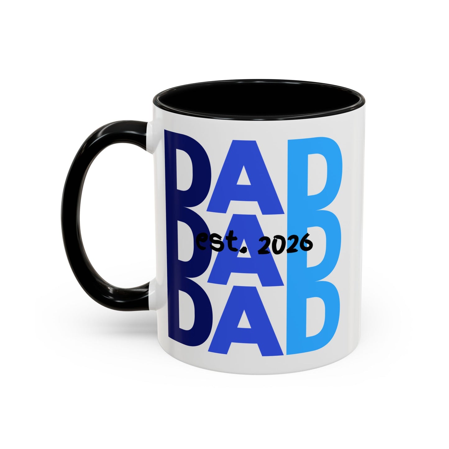 Dad Est. 2026 Mug (Black)
