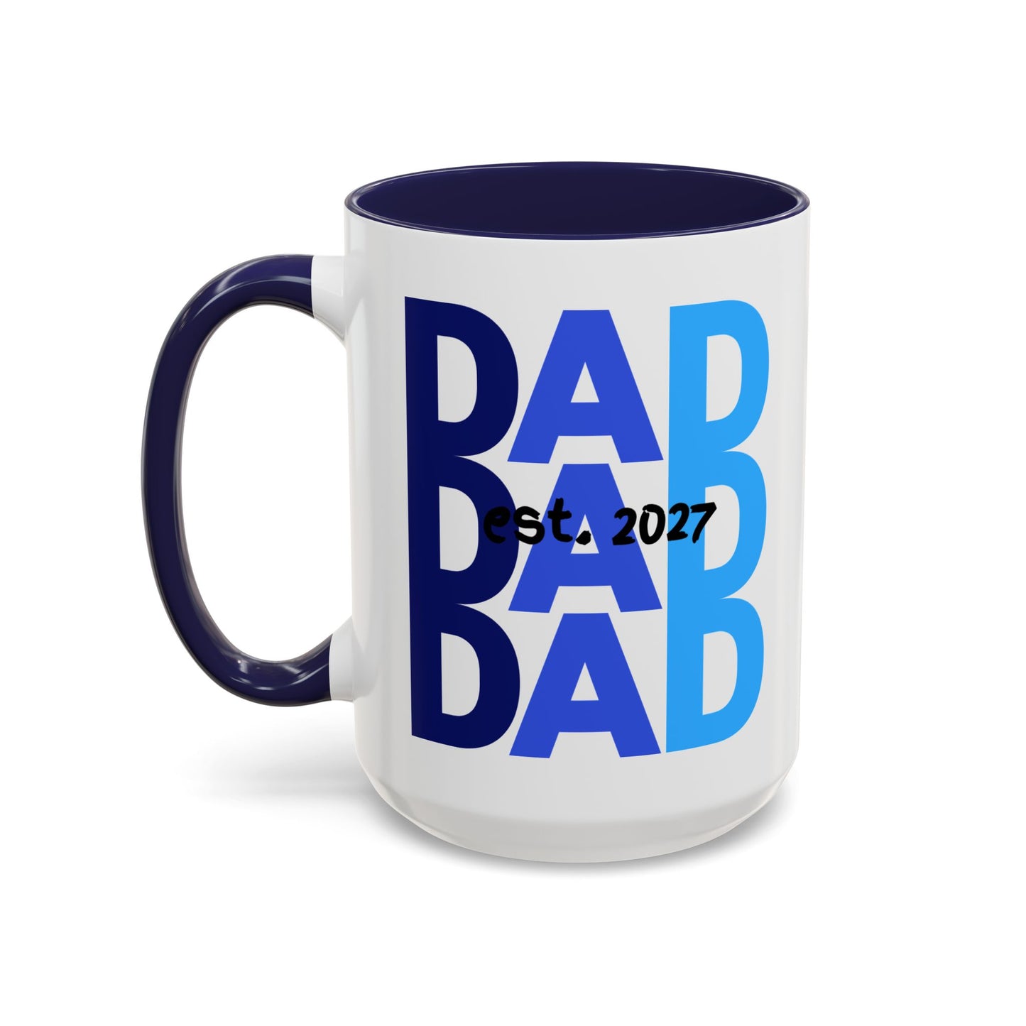Dad Est. 2027 Mug (Blue)
